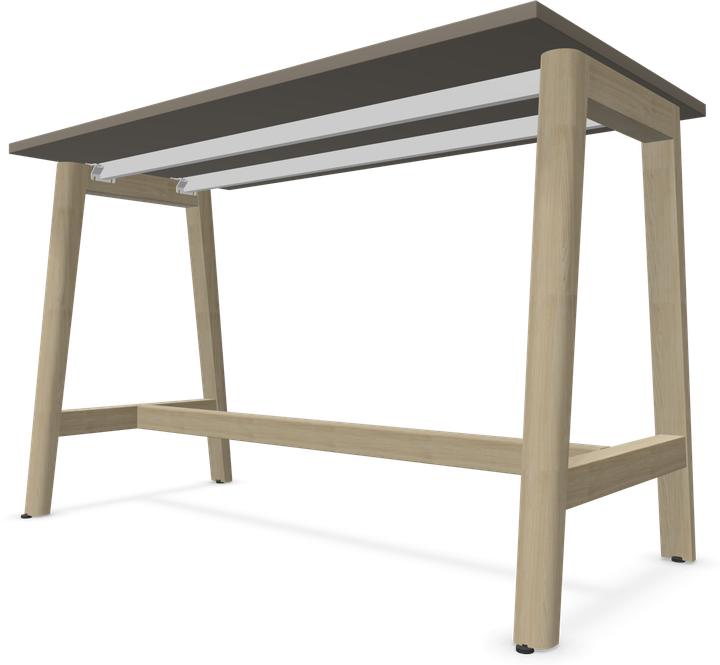 Actual product image Narbutas Nova Wood high table (140 x 70 x 90 cm)
