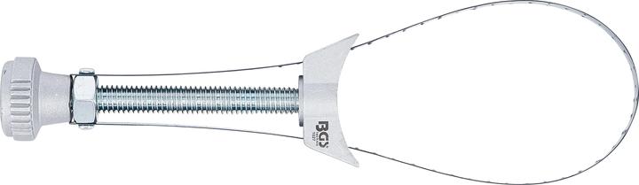Actual product image BGS Oil Filter Strap Wrench Spring Steel Strap Aluminium Die Cast Ø 110 - 155 mm