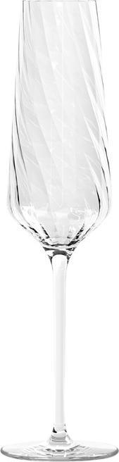 Krosno Flute Champagne Aglumi 4pz 180ml (18 cl, 4 Occhiali, Bicchieri da champagne)