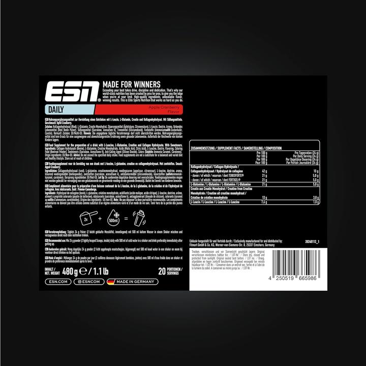 Produktbild ESN Daily (1 Stück, Pulver, 480 g)