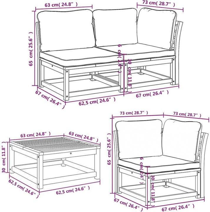 Produktbild vidaXL Samantha