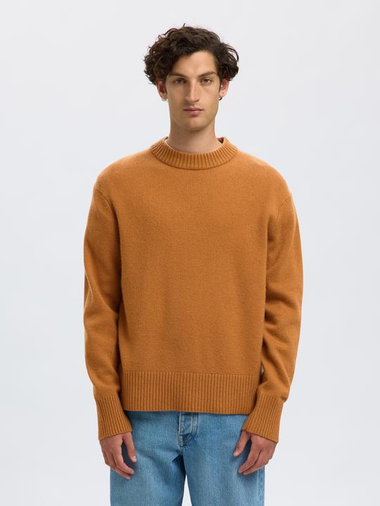 Produktbild Selected Homme Woll-Kaschmir-Mix Strickpullover (M)