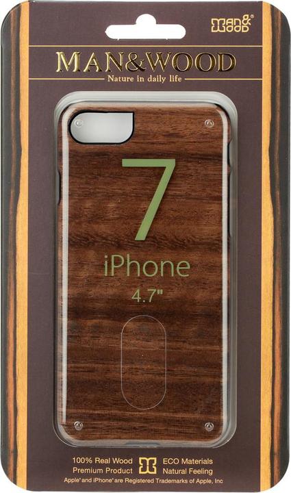 Produktbild Man.Wand MAN&WOOD case for iPhone 7/8 koala black (Apple iPhone 7)