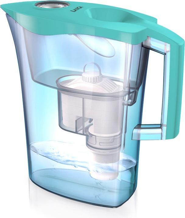 Actual product image Laica UFSBE02 water filter Manual water filter Transparent, Turquoise 3 L (3 l)