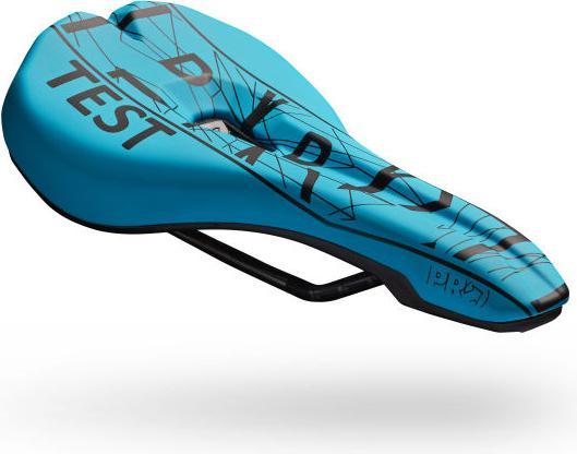 Actual product image PRO Bike Gear Test saddle MSU 1.3 E-MTB, blue, stainless steel frame, 142mm