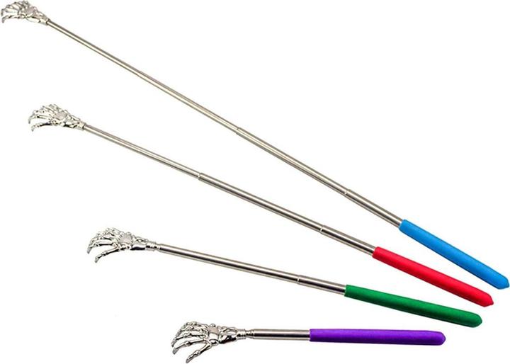 Produktbild ATL Telecom Ltd Rückenkratzer mit Teleskopstiel - farblich sortiert