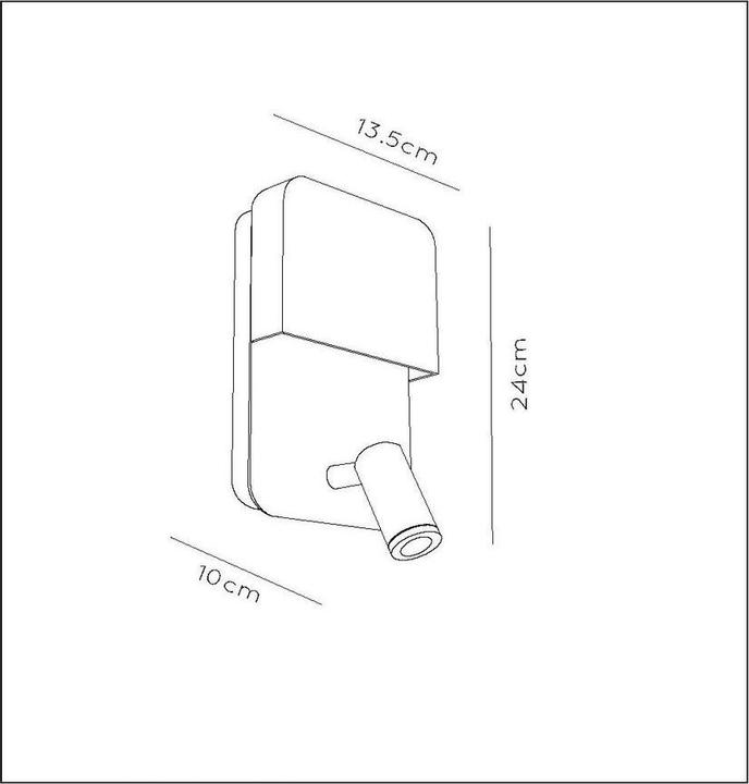 Actual product image Lucide Boxer (160 lm)
