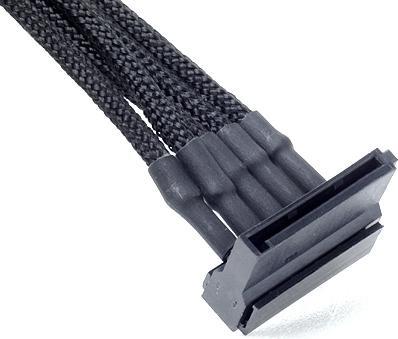 Actual product image Silverstone SATA cable for modular power supplies