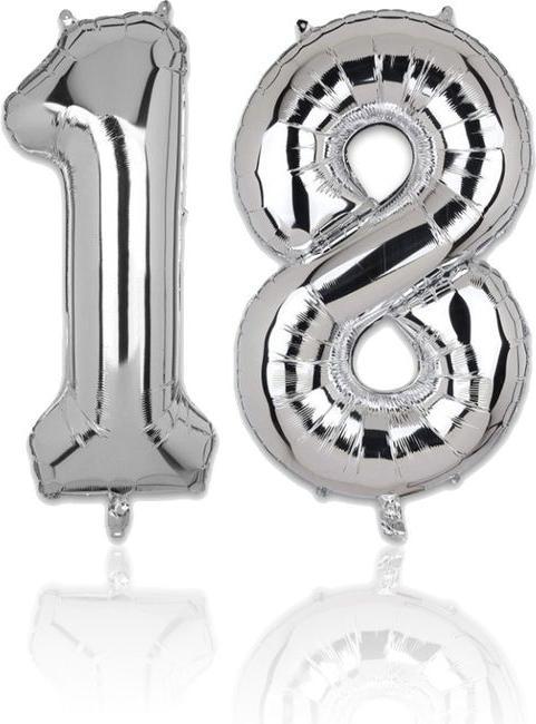 Pallone Foil 40 Cm Numero Zero Argento: Il Re Dei Festoni Per Le Tue Feste - 3