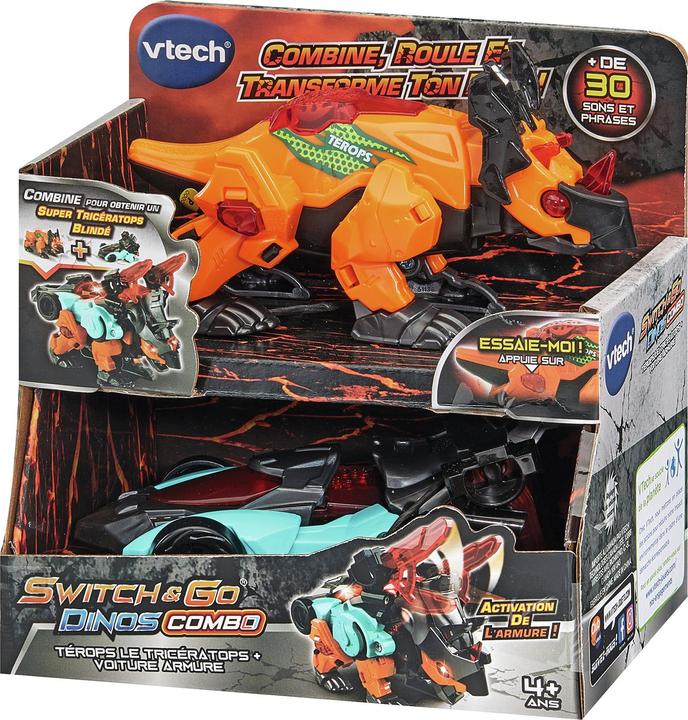 Produktbild VTech Petis Switch & Go Dinos Combo (differents models) (Französisch, 3 - 8 Jahre)