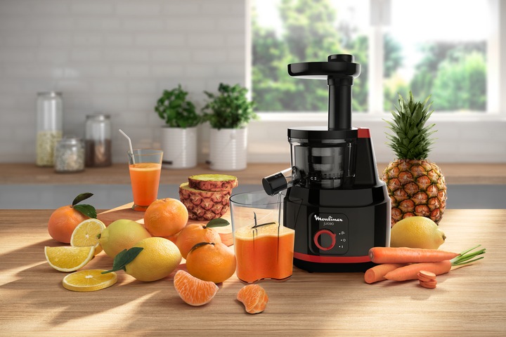 Immagine prodotto Moulinex ZU150810 Estrattore di Succo a Freddo, Facile da Pulire, Lavabile in Lavastoviglie, 150 W
