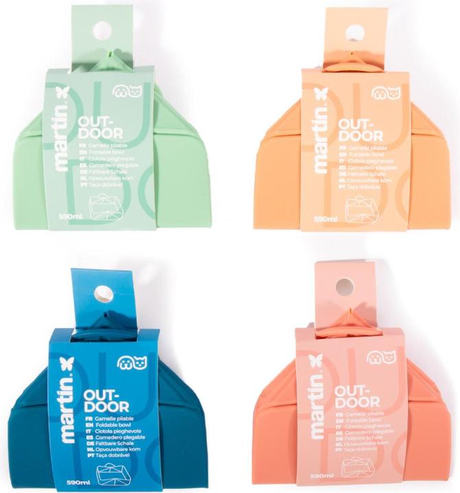 Image du produit Martin Sellier Gamelle pour chien pliable (59 cl)