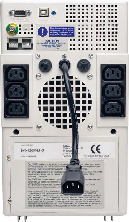 Actual product image Eaton Tripp Lite Series SMX1200XLHGL (750 W, Line-interactive UPS)