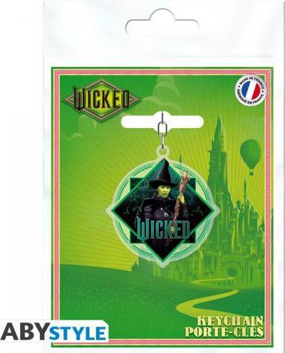 Actual product image ABYstyle Wicked Keychain Acryl: Elphaba 6cm