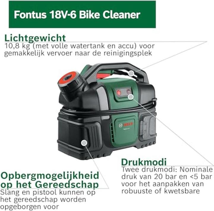 Actual product image Bosch Hausgeräte Fontus (Rechargeable battery operated)