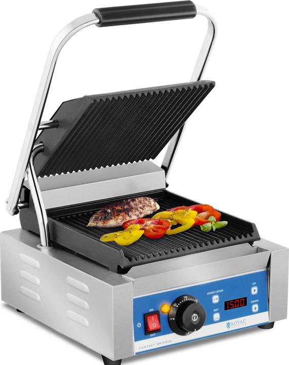 Royal Catering Contact grill griddle timer 1,800 W Galaxus