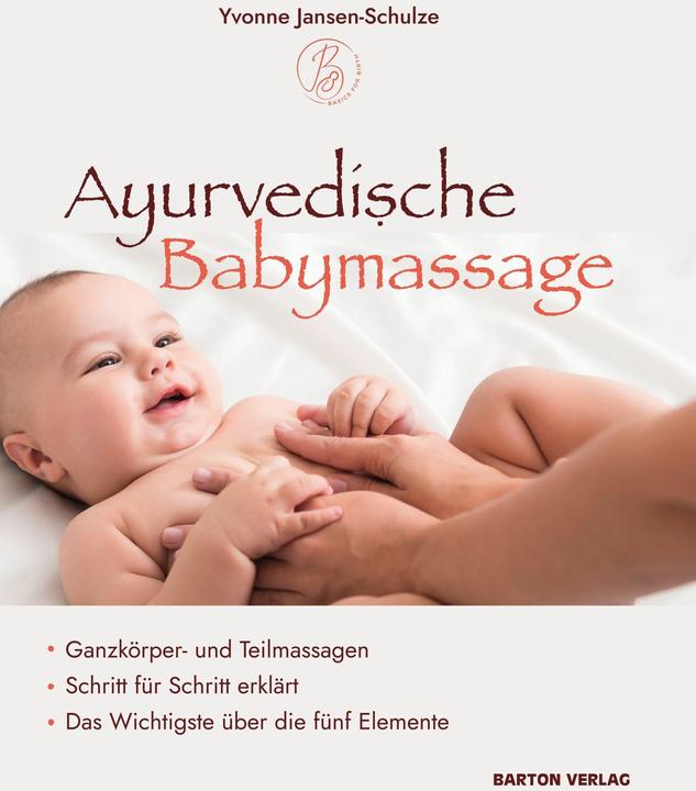 Actual product image Ayurvedic baby massage (German, Yvonne Jansen-Schulze, 2022)