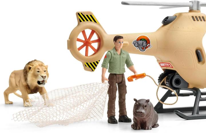 Productafbeelding Schleich Helikopter dieren redden