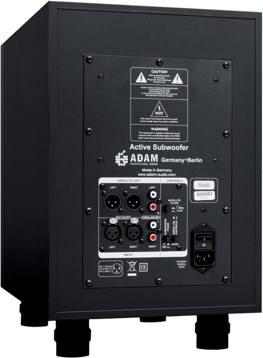 Produktbild Adam Audio Sub8 (Subwoofer aktiv, 1 Stk., 1x 160 W)