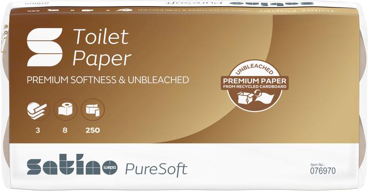 Produktbild Satino by Wepa PURESOFT - Toilettenpapier (8 x)