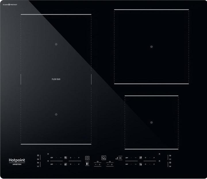Immagine prodotto Hotpoint HB 4860C CPNE Nero Da incasso 59 cm Piano cottura a induzione 4 Fornello(i)