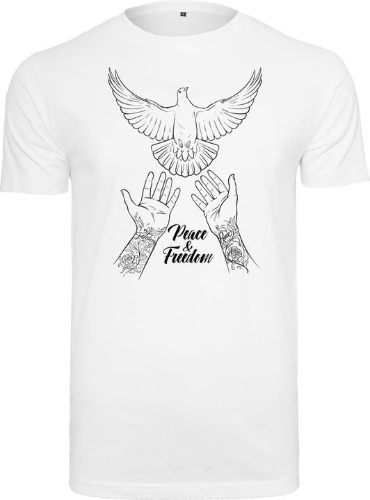 Immagine prodotto Mister Tee Maglietta Pace e Libertà - 119333 (4XL)