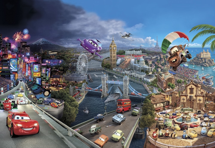 Cars World (368 x 254 cm)