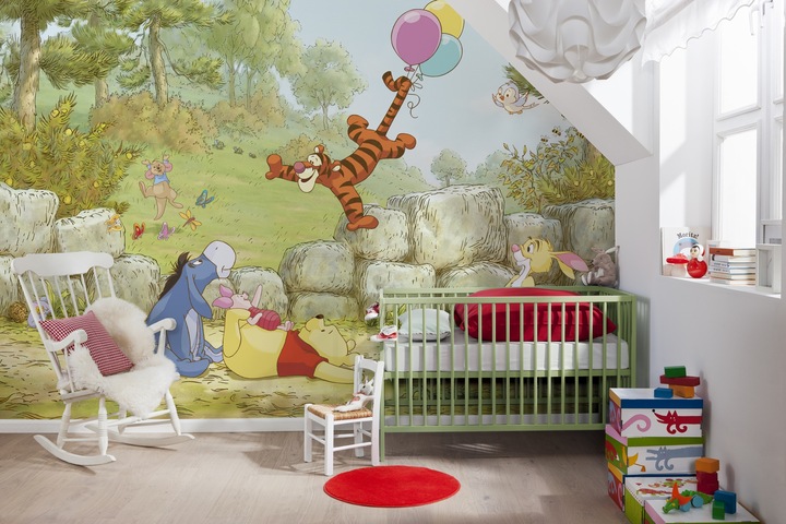 Immagine prodotto Winnie the Pooh in mongolfiera (368 x 254 cm)