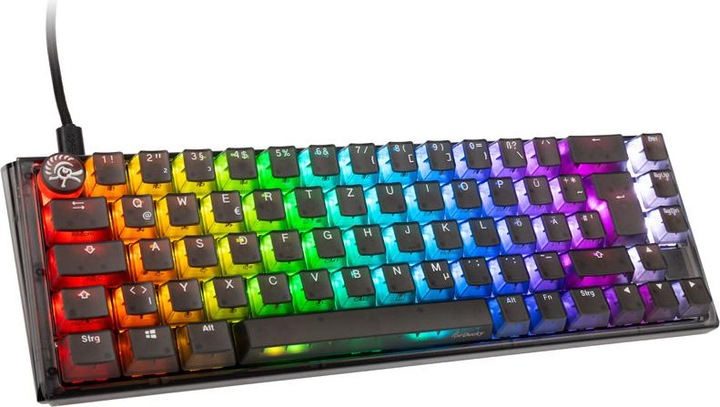 Produktbild Ducky One 3 Aura Black SF Gaming Tastatur, RGB LED - MX-Brown (DE, Kabelgebunden)