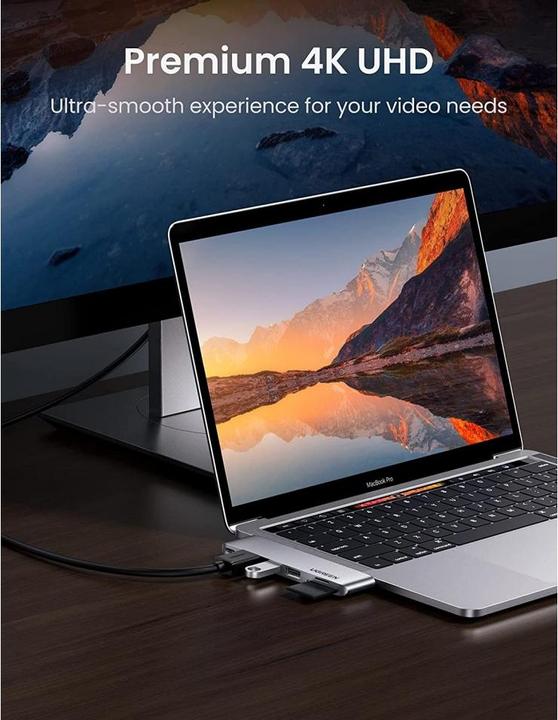 Actual product image Ugreen CM380 (USB-C, 6 Ports)