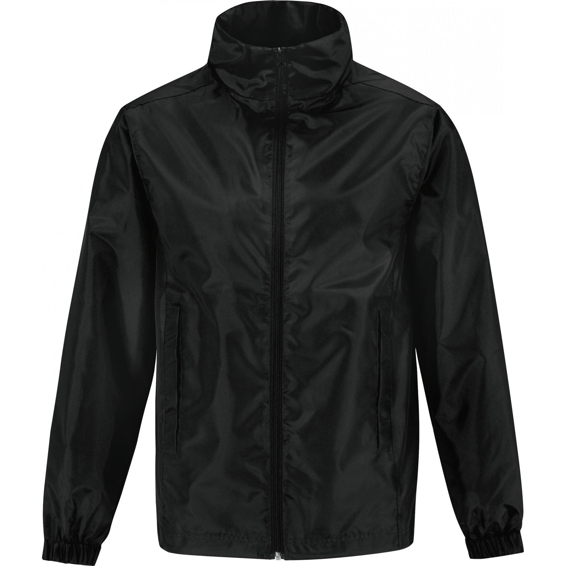 B&C, Herren, Jacke, ID.601 (XL), Schwarz, XL