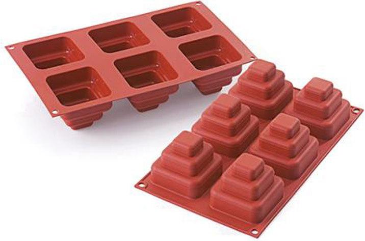 Produktbild Martellato Silikonform Mini Cake quadratisch