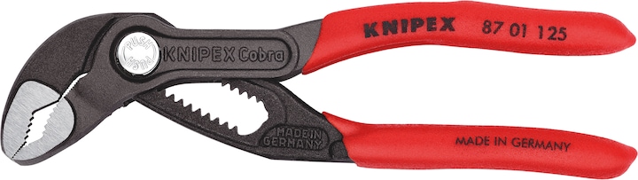 Immagine prodotto Knipex Cobra Pinza regolabile di nuova generazione per tubi e dadi 87 01 125 (125 mm)