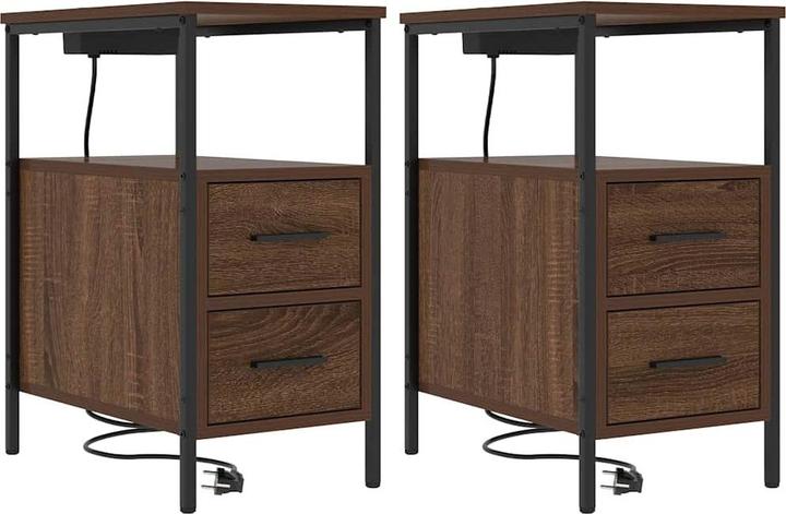 Actual product image vidaXL Nachttisch (48 x 30 x 61 cm)