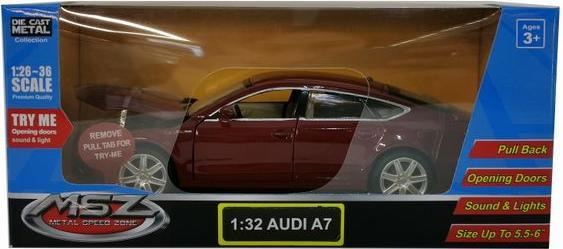 Actual product image MSZ Automobile AUDI A7, 1:32