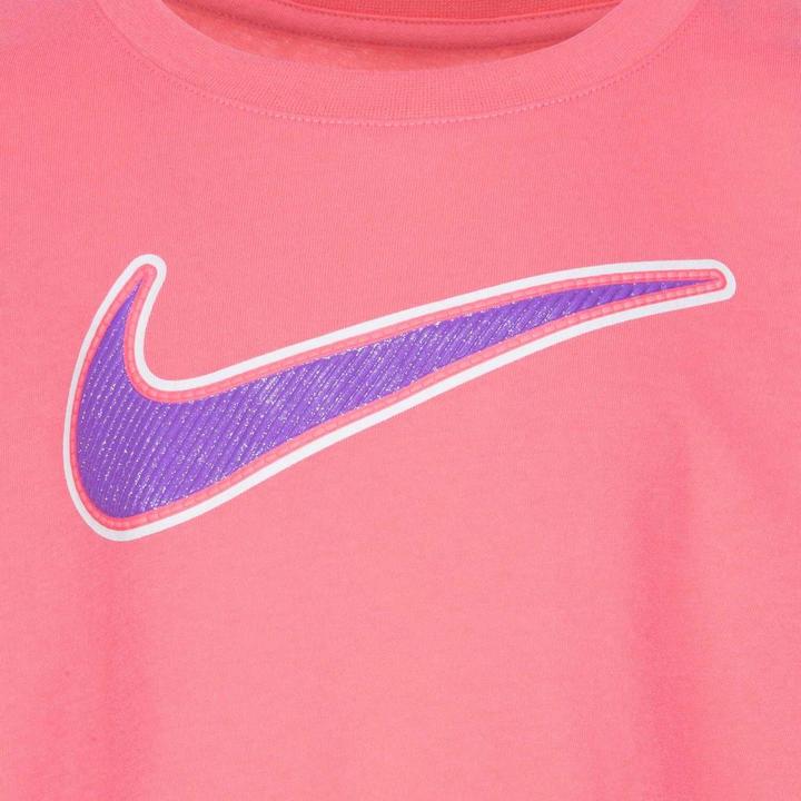 Actual product image Nike Girls Swoosh Varsity T-Shirt (116)