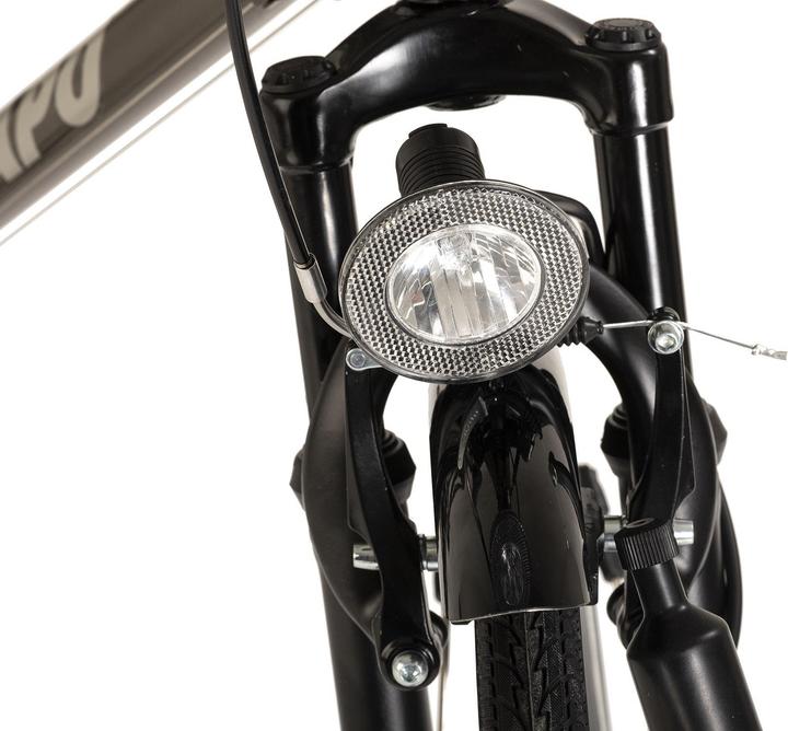 Produktbild Trekkingrad Damen 28" Metropolis Anthrazit 21 Gänge RH 53 cm (53 cm)