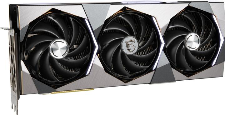 Actual product image MSI GeForce RTX 4070 Ti SUPRIM X (12 GB)