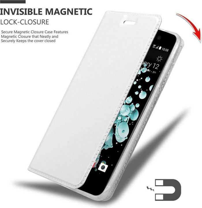 Actual product image Cadorabo Book Classy Style Cover (HTC U Play)
