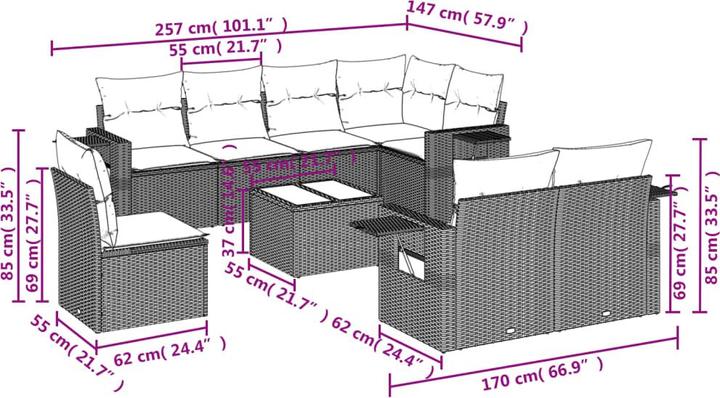 Produktbild vidaXL Elijah