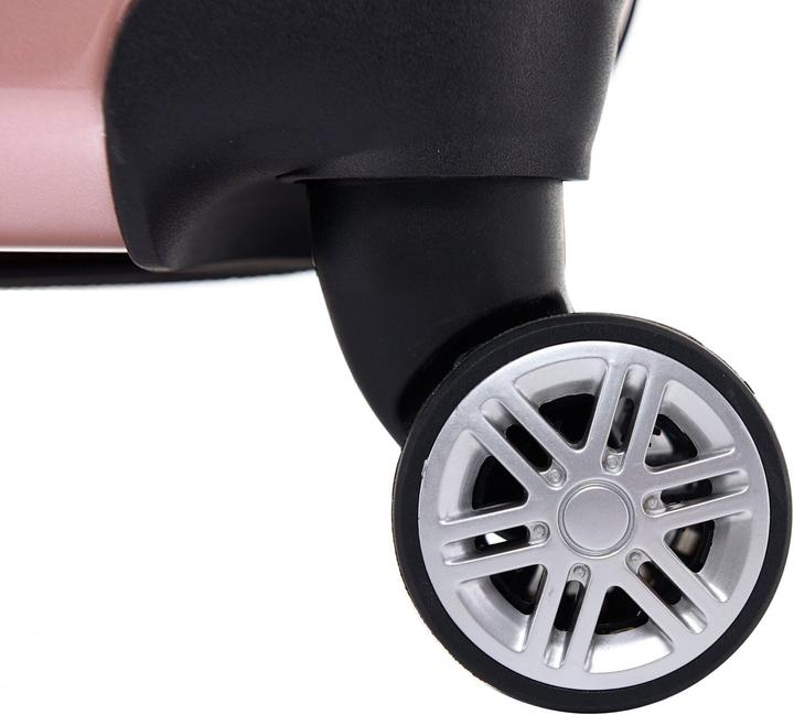 Image du produit Beibye Set de 3 valises, rose or