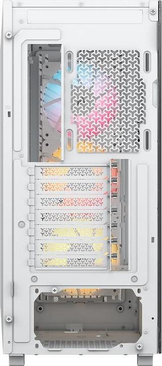 Actual product image Corsair 3200D RS ARGB Mid-Tower Performance Case, White (ATX, mATX, Mini-ITX)