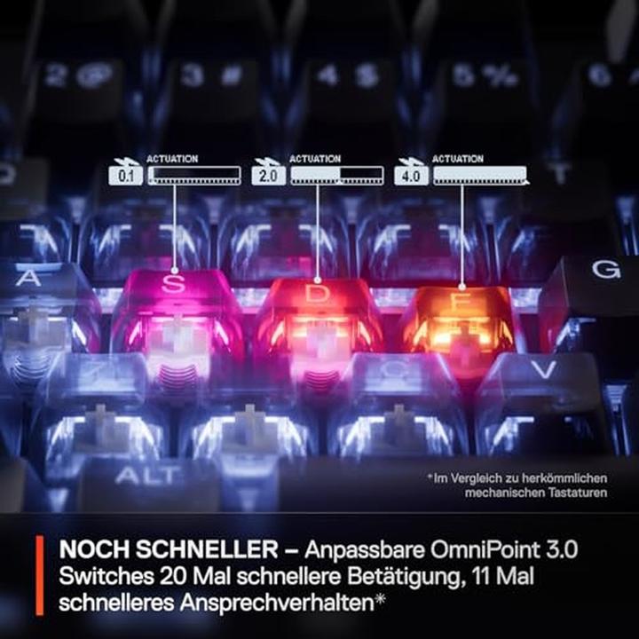Produktbild SteelSeries Apex Pro Gen 3 (Deutschland, Kabelgebunden)