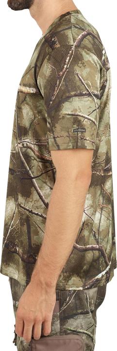 Image du produit Solognac T-shirt à manches courtes respirant avec camouflage polyester