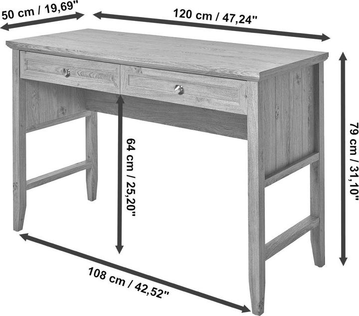 Actual product image Novel Classic (120 x 50 x 79 cm)