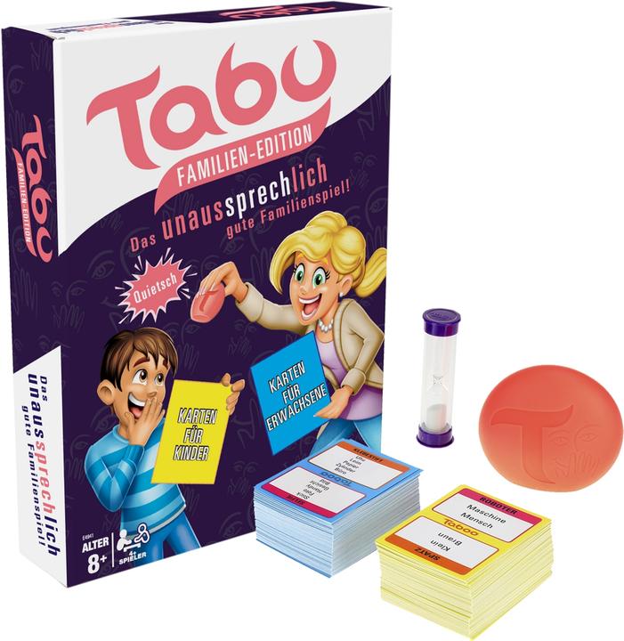 Image du produit Hasbro Gaming Édition Famille Tabou (Allemand, 4 - 10 Joueur)
