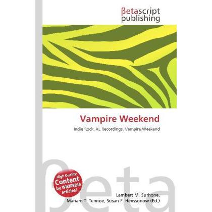 Vampire Weekend, Fachbücher