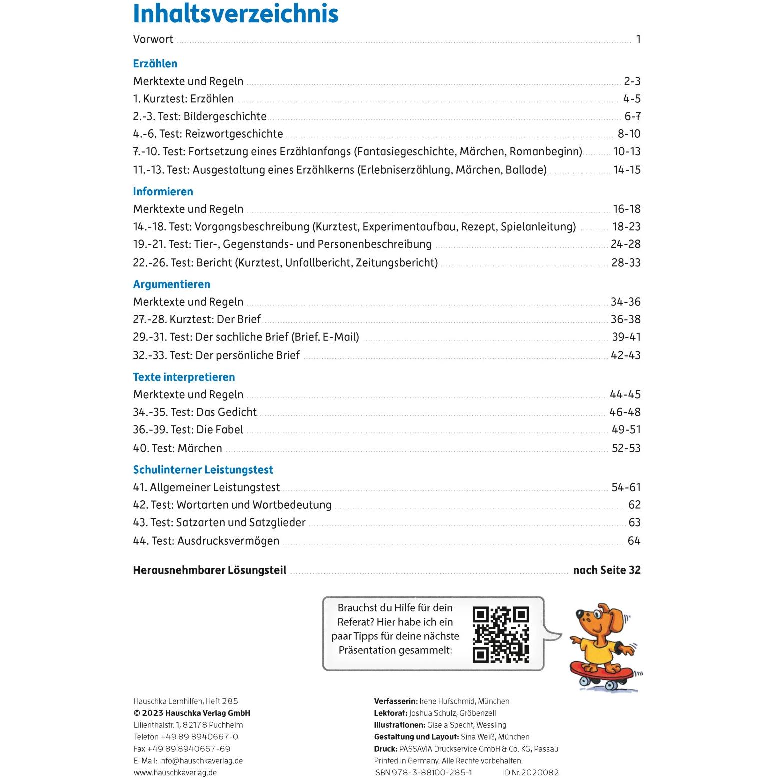 Thumbnail - Gisela Specht, Schulbücher von Irene Hufschmid