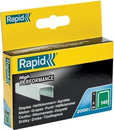 Immagine prodotto Rapid Tipo 140 Morsetto per fili piatti da 6 mm (2000 x)