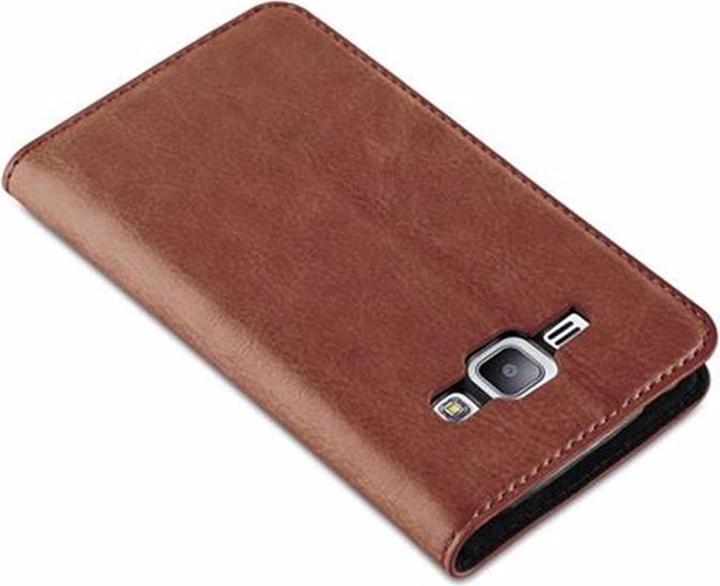 Productafbeelding Cadorabo Boek Onzichtbare Magneethoes (Samsung Galaxy J1)
